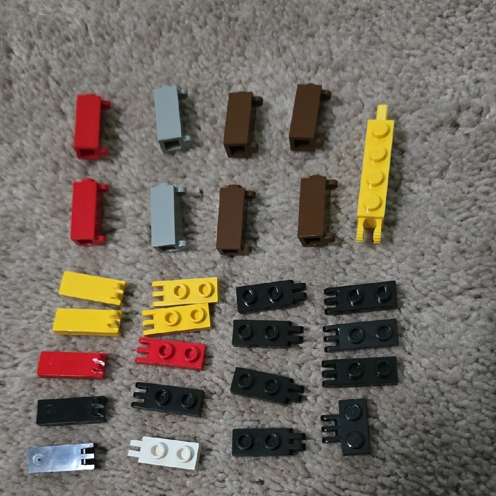 LEGO Vintage Building Blocks Connector Pieces Set